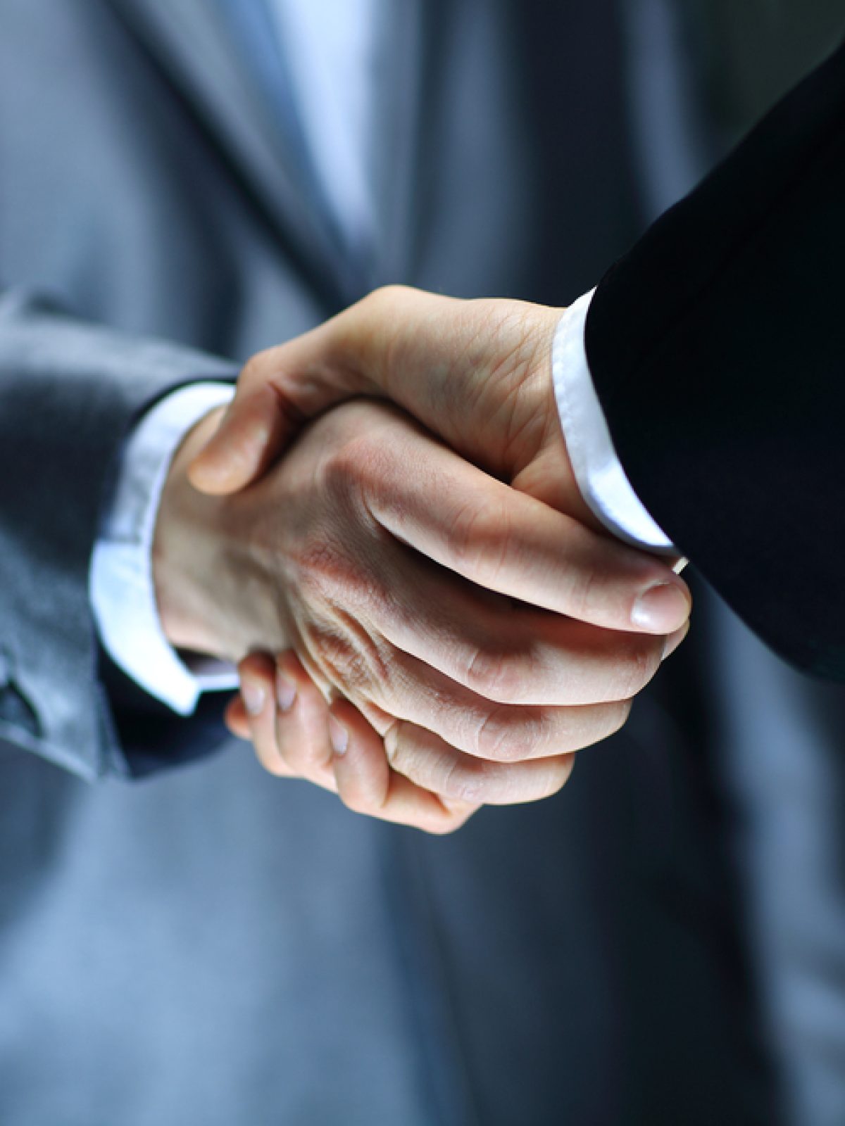 Handshake,-,Hand,Holding,On,Black,Background